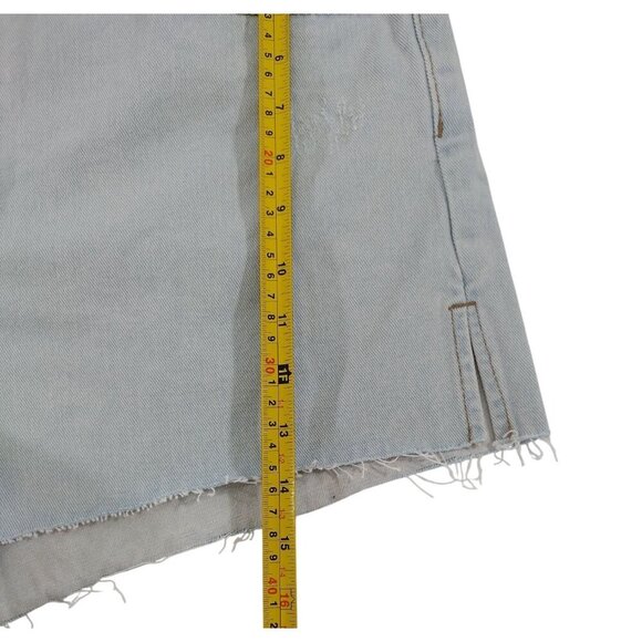 Wild Fable Women's Light Wash Denim Short Shorts Size 14, NWT. - Picture 9 of 9